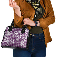 Hibiscus Pakala Sweetie Purple Shoulder Handbag Tropical Floral Stylized - Polynesian Pride