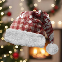 Hibiscus Pakala Fantasy Red Christmas Santa Hat Tropical Floral Stylized - Polynesian Pride