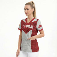 Tonga Rugby Custom Scrub Top Tonga Sea Eagles Go Champions