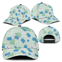 Hawaii Anthurium Tiare Pikake Lei Classic Cap Omaomao Lauhala Art Pattern
