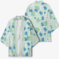 Hawaii Anthurium Tiare Pikake Lei Kimono Omaomao Lauhala Art Pattern