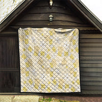Hawaii Anthurium Tiare Pikake Lei Quilt Melemele Lauhala Art Pattern