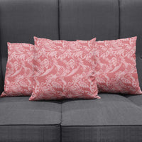 Tahiti Tarona Tiare Floral Pillow Cover Monstera Palm Tropical Leaves - Polynesian Pride