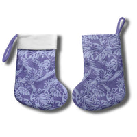 Tahiti Vareau Tiare Floral Christmas Stocking Monstera Palm Tropical Leaves - Polynesian Pride