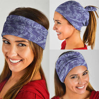 Tahiti Vareau Tiare Floral Neck Gaiter Monstera Palm Tropical Leaves LT01 - Polynesian Pride