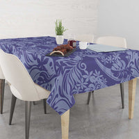 Tahiti Vareau Tiare Floral Tablecloth Monstera Palm Tropical Leaves - Polynesian Pride