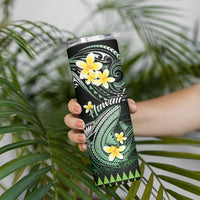 Hawaii Skinny Tumbler Polynesian Shark with Kakau Green Version