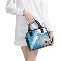 Fiji Rugby Bati Shoulder Handbag Tapa Pattern