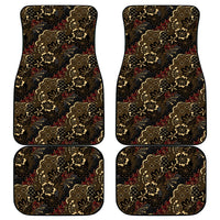 Batik Sekar Jagad Car Mats Indonesian Traditional Pattern