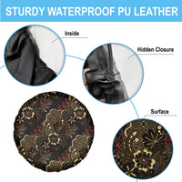 Batik Sekar Jagad Spare Tire Cover Indonesian Traditional Pattern