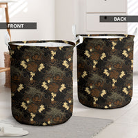 Javanese Batik Semen Laundry Basket Indonesian Traditional Pattern LT01 - Polynesian Pride