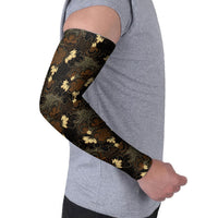 Javanese Batik Semen Arm Sleeves Indonesian Traditional Pattern LT01 - Polynesian Pride