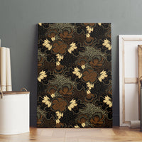 Javanese Batik Semen Canvas Wall Art Indonesian Traditional Pattern