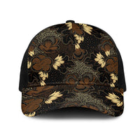 Javanese Batik Semen Mesh Trucker Cap Indonesian Traditional Pattern