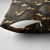 Javanese Batik Semen Pillow Cover Indonesian Traditional Pattern