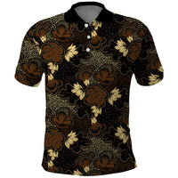 Javanese Batik Semen Polo Shirt Indonesian Traditional Pattern