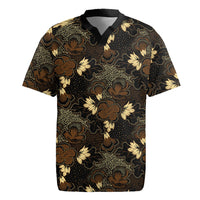 Javanese Batik Semen Rugby Jersey Indonesian Traditional Pattern