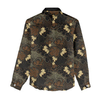 Javanese Batik Semen Women Casual Shirt Indonesian Traditional Pattern