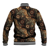 Batik Pedalaman Semen Lereng Style Baseball Jacket Indonesian Traditional Pattern LT01 - Polynesian Pride