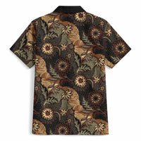 Batik Pedalaman Semen Lereng Style Hawaiian Shirt Indonesian Traditional Pattern LT01 - Polynesian Pride