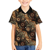 Batik Pedalaman Semen Lereng Style Hawaiian Shirt Indonesian Traditional Pattern LT01 - Polynesian Pride
