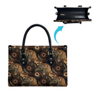 Batik Pedalaman Semen Lereng Style Leather Bag Indonesian Traditional Pattern