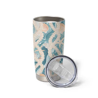 Hawaii Lei Seashells Starfish Tumbler Cup Fresh Summer Vibe - Polynesian Pride