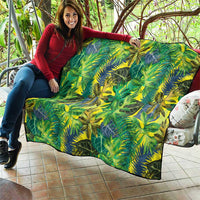 Hawaii Summer Tropical Leaves Quilt - Polynesian Pride