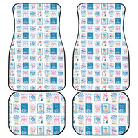 Hawaii Coastal Summer Postcard Car Mats LT01 - Polynesian Pride