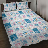 Hawaii Coastal Summer Postcard Quilt Bed Set LT01 Multicolor - Polynesian Pride