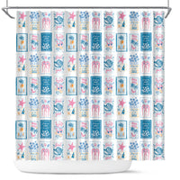 Hawaii Coastal Summer Postcard Shower Curtain LT01 Multicolor - Polynesian Pride