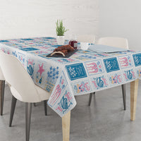 Hawaii Coastal Summer Postcard Tablecloth LT01 - Polynesian Pride