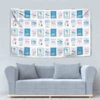 Hawaii Coastal Summer Postcard Tapestry LT01 - Polynesian Pride