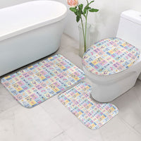 Aloha Summer Posters Grunge Textures Bathroom Set LT01 - Polynesian Pride