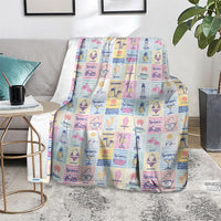 Aloha Summer Posters Grunge Textures Blanket LT01 - Polynesian Pride