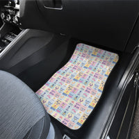 Aloha Summer Posters Grunge Textures Car Mats LT01 - Polynesian Pride
