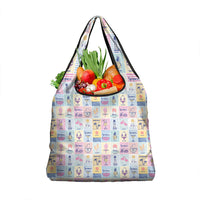 Aloha Summer Posters Grunge Textures Grocery Bag LT01 1-pack One Size Multicolor - Polynesian Pride