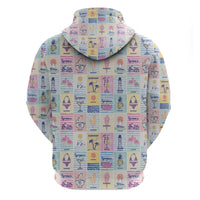 Aloha Summer Posters Grunge Textures Hoodie LT01 - Polynesian Pride