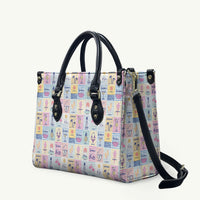 Aloha Summer Posters Grunge Textures Leather Bag LT01 Multicolor - Polynesian Pride
