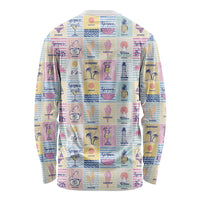 Aloha Summer Posters Grunge Textures Long Sleeve Shirt LT01 - Polynesian Pride
