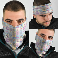 Aloha Summer Posters Grunge Textures Neck Gaiter LT01 - Polynesian Pride