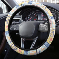 Aloha Summer Posters Grunge Textures Steering Wheel Cover LT01 - Polynesian Pride