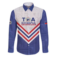 Custom Toa Samoa Rugby Family Matching Summer Maxi Dress and Hawaiian Shirt 1992-1993 Special Edition - Polynesian Pride