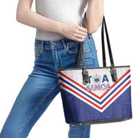 Toa Samoa Rugby Leather Tote Bag 1992-1993 Special Edition - Polynesian Pride