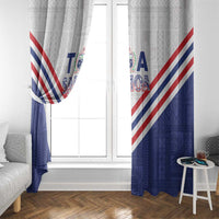 Toa Samoa Rugby Window Curtain 1992-1993 Special Edition - Polynesian Pride