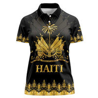 Haiti Neg Marron Gold Women Polo Shirt Lespwa pa anyen san aksyon LT01 Female Gold - Polynesian Pride