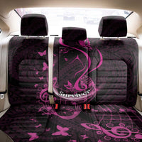 Survivor Melody Pink Back Car Seat Cover Breast Cancer Polynesian Pattern LT01 - Polynesian Pride