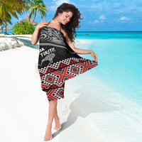 Aotearoa Toitu Te Tiriti Waitangi Sarong Proud To Be Maori LT01 - Polynesian Pride