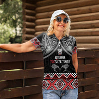 Aotearoa Toitu Te Tiriti Waitangi Women Polo Shirt Proud To Be Maori