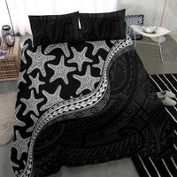 Monotone Polynesian Starfish Unique Pattern Bedding Set